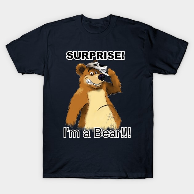 I'm a bear! T-Shirt by KEISIEN